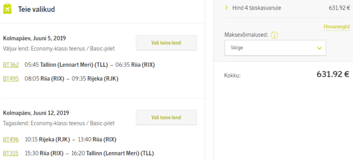 horvaatia lennupiletid 1