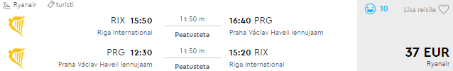 soodne praha lennupiletid