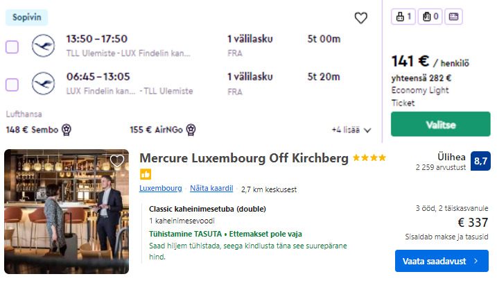 luksemburgi reis