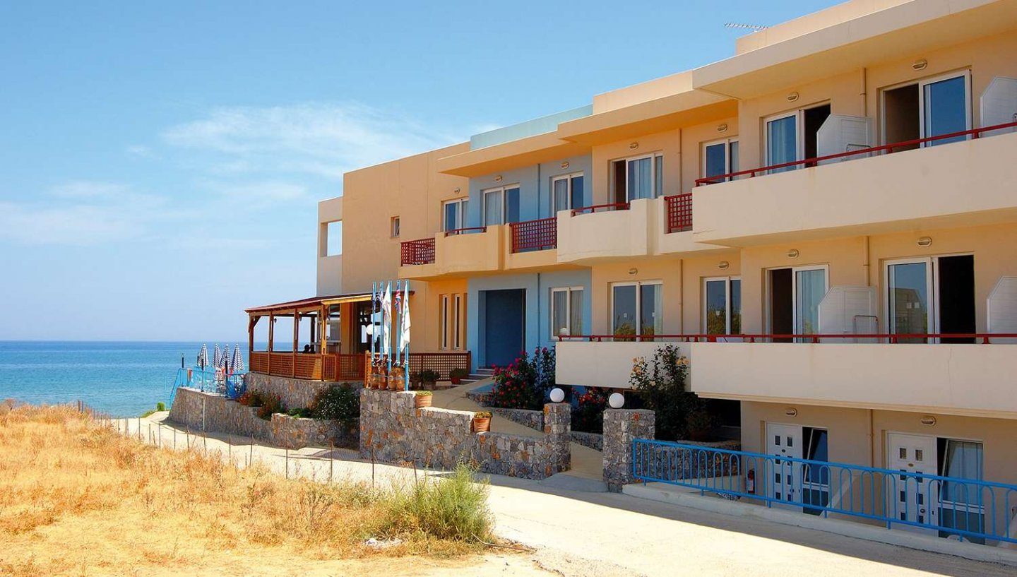 Danaos Beach Apartments Hotell Kreeta