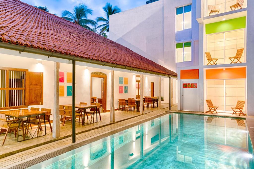 J Unawatuna Hotell Sri Lanka