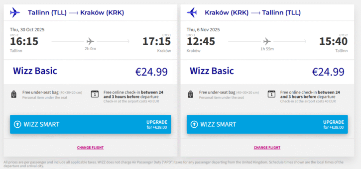 krakow reisidiilid
